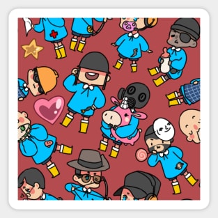 TF2 kiddies Sticker